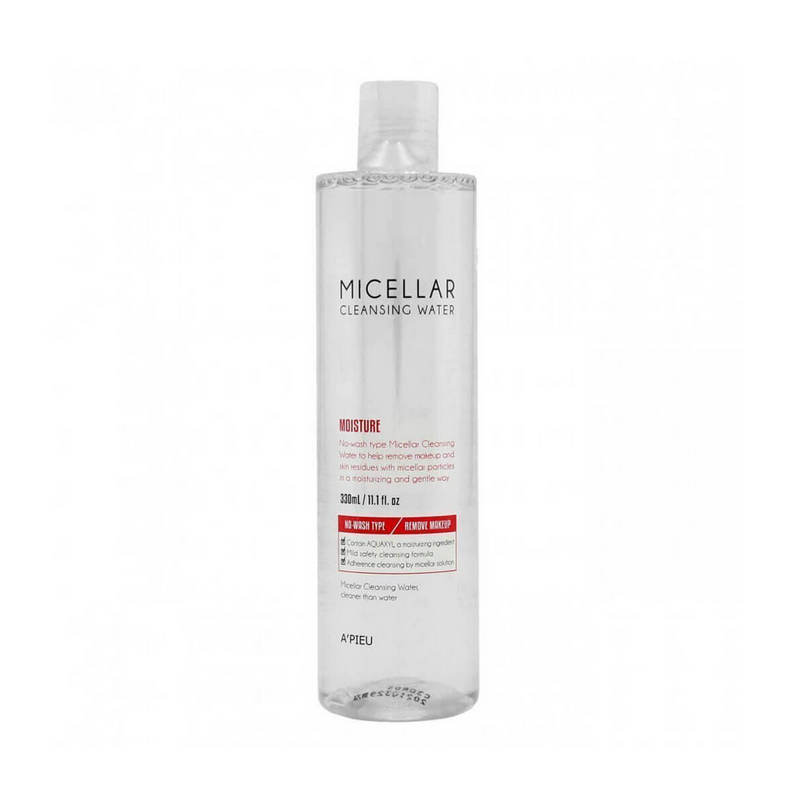 A'Pieu Micellar Cleansing Water (Moisture) - Увлажняющая мицеллярная вода для снятия макияжа, 330 мл.