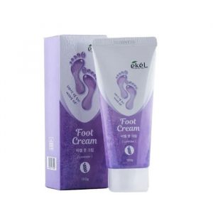 EKEL Lavender Foot Cream - Успокаивающий крем для ног с экстрактом Лаванды, 100 мл.