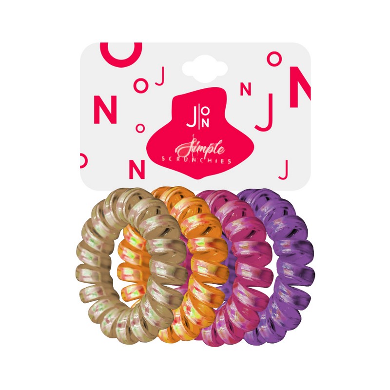 J:ON Simple Scrunchies - Резинки-пружинки для волос в ассортименте