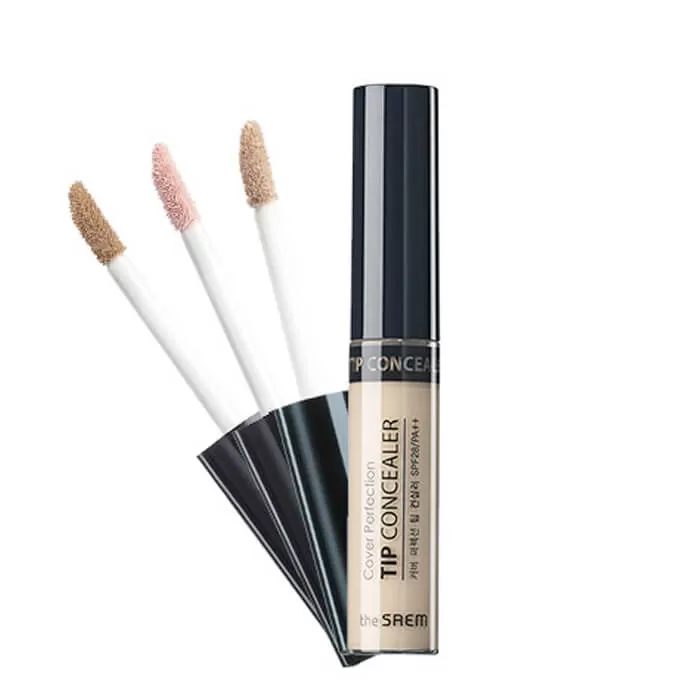 The Saem Cover Perfection Tip Concealer 1,25 Light Beige - Консилер 1,25, 6,5 гр.