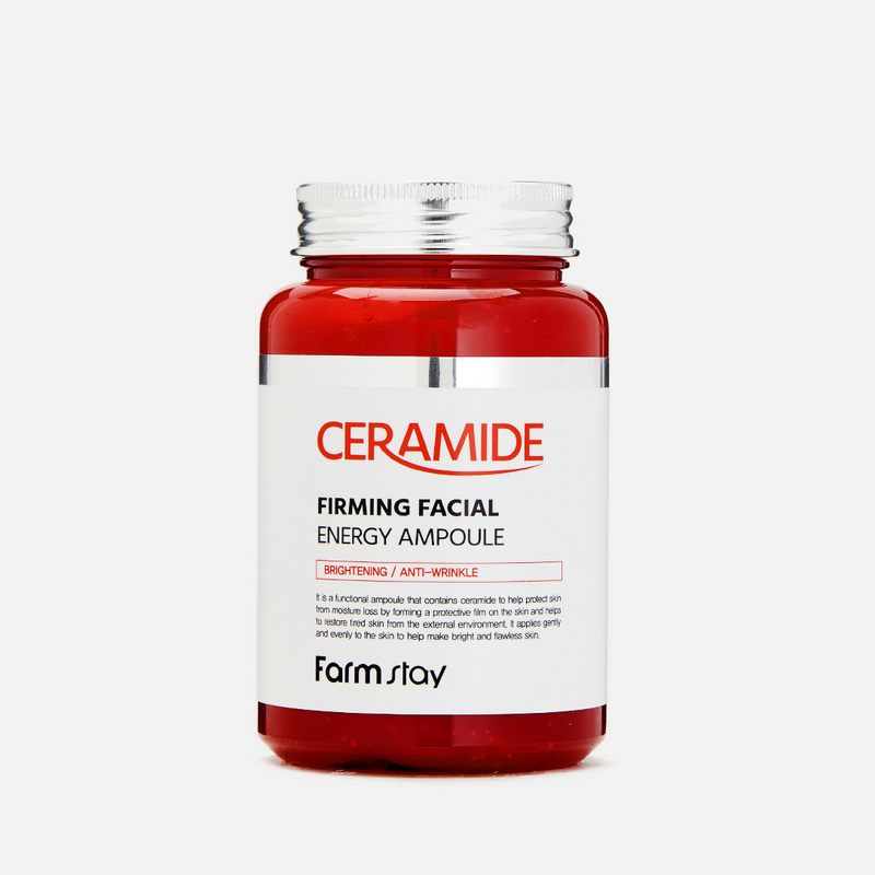 FarmStay Ceramide Firming Facial Energy Ampoule - Многофункциональная ампульная сыворотка с керамидами, 250 мл.
