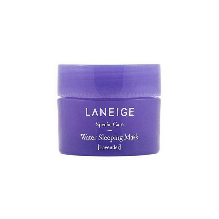 LANEIGE Water Sleeping Mask Lavender - Ночная восстанавливающая маска для лица с ароматом лаванды, 15 мл.