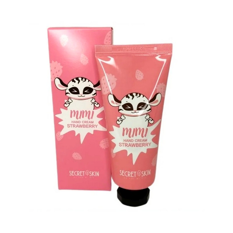 Secret Skin Mimi Hand Cream Strawberry - Крем для рук c экстрактом клубники, 60 мл.