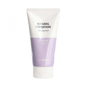 The Saem Natural Condition Cleansing Foam Double Whip - Очищающая пенка с гиалуроновой кислотой, 150 мл.