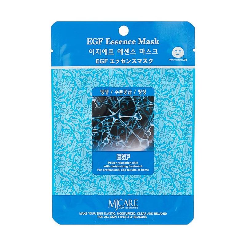 Mijin Cosmetics EGF Essence Mask - Тканевая маска для лица регенерирующая, 23 гр.