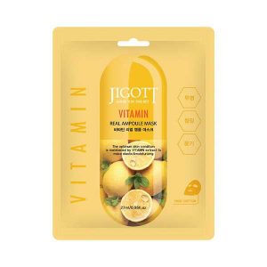 JIGOTT VITAMIN Real Ampoule Mask - Тканевая маска для лица ВИТАМИН, 27 мл.