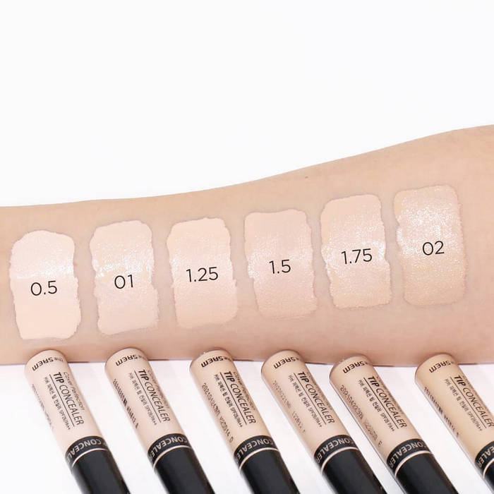 The Saem Cover Perfection Tip Concealer 01 Clear Beige - Консилер 01, 6,5 гр.