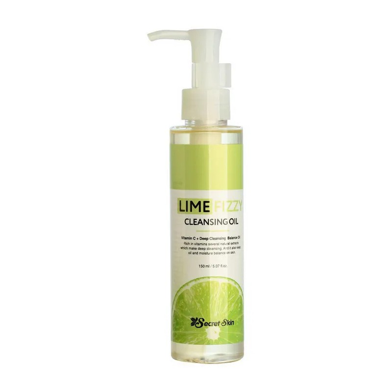 Secret Skin Lime Fizzy Cleansing Oil - Гидрофильное масло, 150 мл.