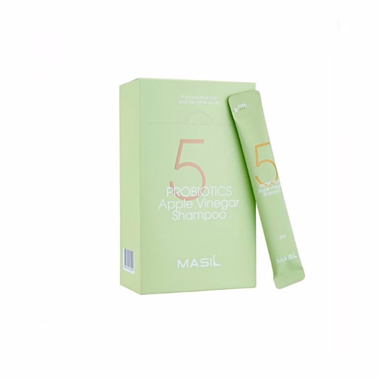 Masil 5 Probiotics Apple Vinegar Shampoo - Шампунь для восстановления pH-баланса с яблочным уксусом 8 мл.