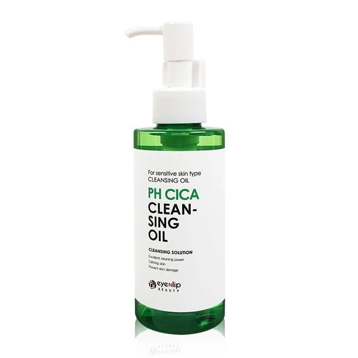 Eyenlip PH Cica Cleansing Oil - Гидрофильное масло с центеллой для чувствительной кожи, 150 мл.