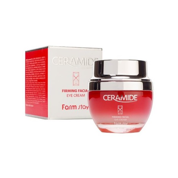 FarmStay Ceramide Firming Facial Eye Cream - Укрепляющий крем для области вокруг глаз с керамидами, 50 мл.