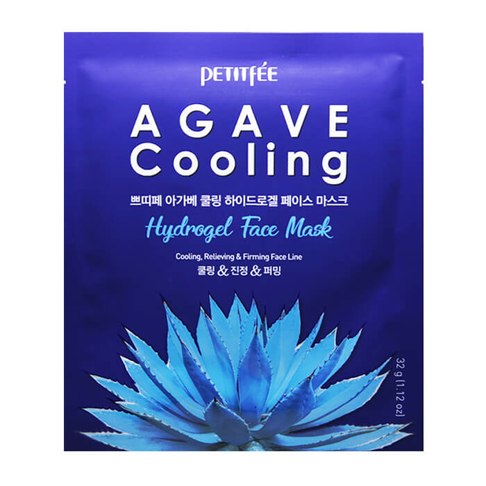 Petitfee Agave Cooling Hydrogel Face Mask - Охлаждающая гидрогелевая маска с экстрактом агавы, 32 гр.