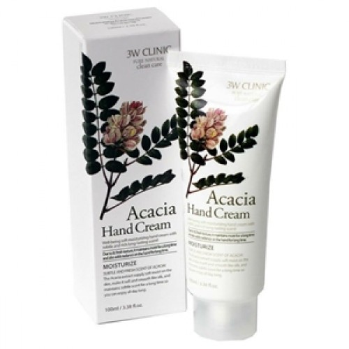 3W CLINIC Acacia Hand Cream - Крем для рук АКАЦИЯ, 100 мл.