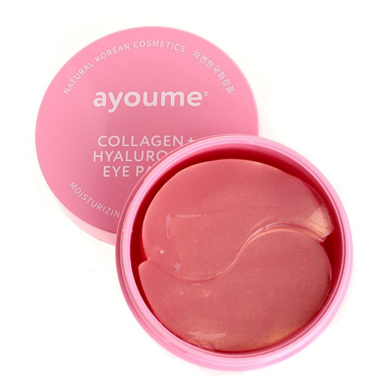 Ayoume Collagen + Hyaluronic Eye Patch - Патчи для глаз с коллагеном и гиалуроновой кислотой, 60 шт.