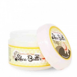 Elizavecca Milky Piggy Shea Butter - Крем-бальзам с маслом ши для ослабленной кожи лица, 88 гр.