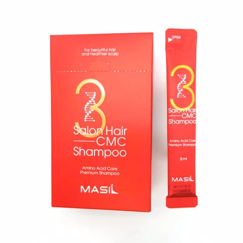 Masil 3 Salon Hair CMC Shampoo - Восстанавливающий шампунь с аминокислотами, 8 мл.