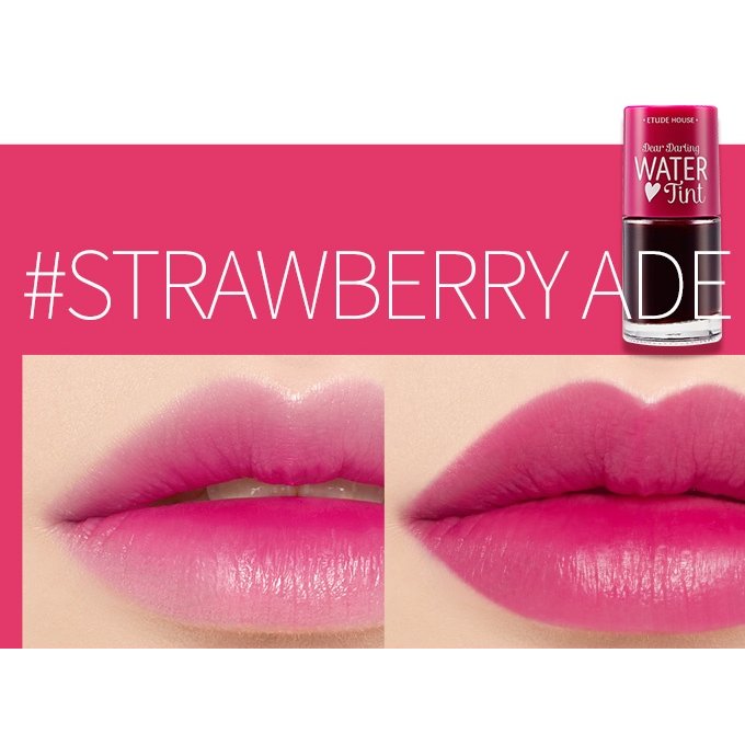ETUDE HOUSE Dear Darling Water Tint #01 Strawberry ade - Тинт для губ