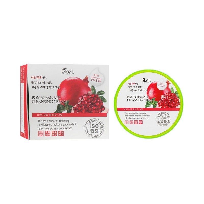 EKEL Pomegranate Cleansing Cream - Очищающий крем с экстрактом граната для лица, 300 мл.