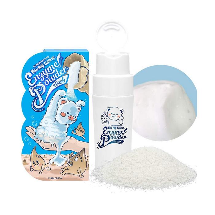 Elizavecca Milky Piggy Hell-Pore Clean Up Enzyme Powder Wash - Энзимная пудра для умывания, 80 гр.