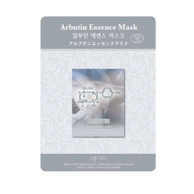 Mijin Cosmetics Arbutin Essence Mask - Тканевая маска для лица Арбутин, 23 гр.