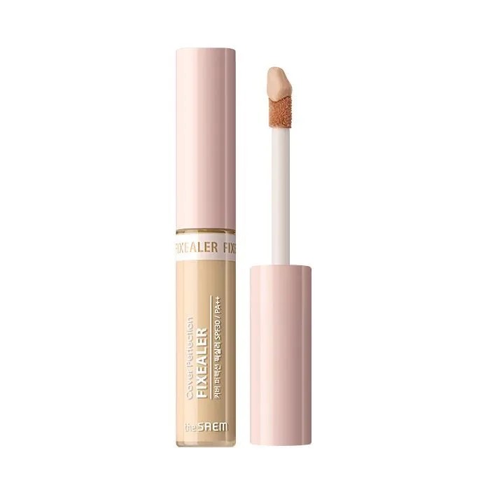 The Saem Cover Perfection Fixealer 01 Clear Beige - Консилер 01, 6,5 гр.