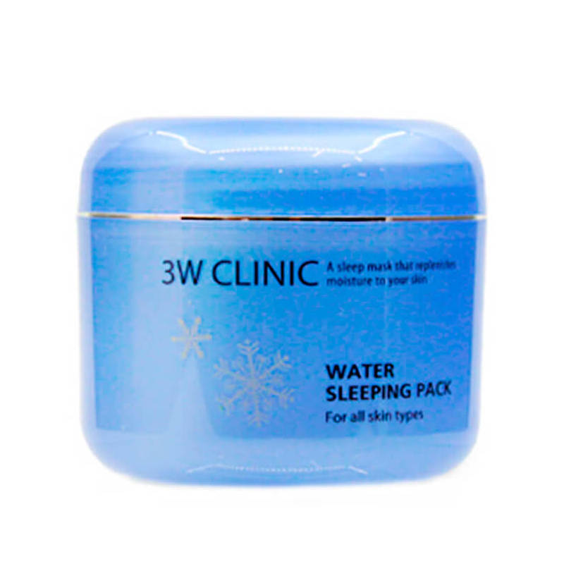 3W CLINIC Water Sleeping Pack - Маска для лица ночная увлажняющая, 100 мл.