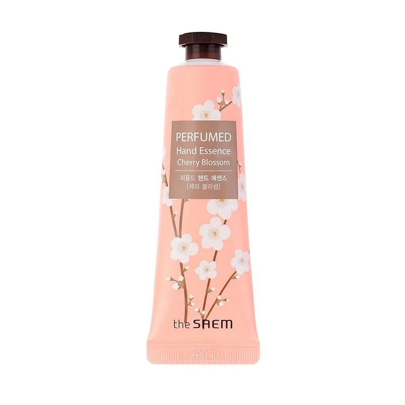 The Saem Perfumed Hand Essence Cherry Blossom - Крем-эссенция для рук парфюмированный, 30 мл.