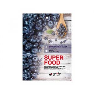 Eyenlip Super Food Blueberry Mask - Тканевая маска для лица с экстрактом черники, 23 мл.