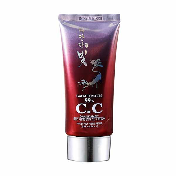 CC-крем для лица осветляющий DAANDAN BIT Red Ginseng C.C Cream SPF 50+ / PA +++, 50 мл.
