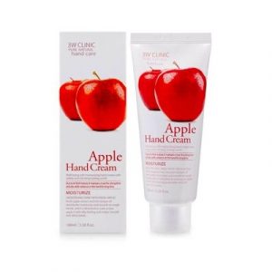 3W CLINIC Apple Hand Cream - Крем для рук ЯБЛОКО, 100 мл
