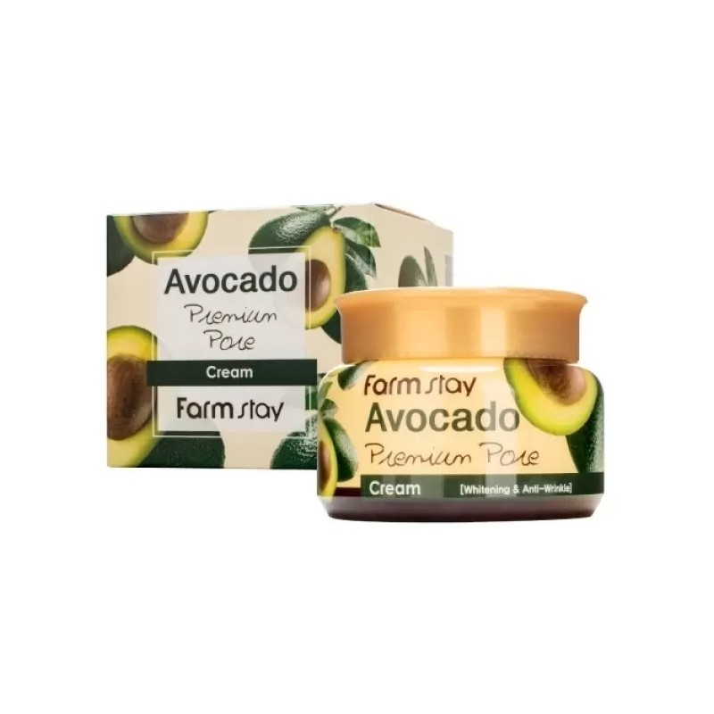 FarmStay Avocado Premium Pore Cream - Крем антивозрастной с авокадо, 100 гр.
