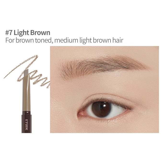 ETUDE HOUSE Drawing Eye Brow #07 Light Brown - Карандаш для бровей