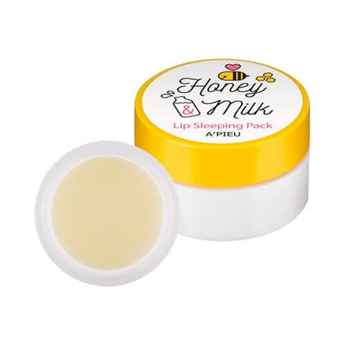 A'Pieu Honey & Milk Lip Sleeping Pack - Ночная маска для губ с медом, 6.7 гр.