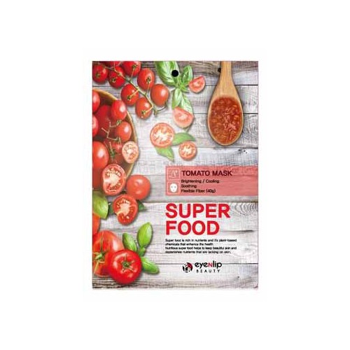 Eyenlip Super Food Tomato Mask - Тканевая маска для лица с экстрактом томата, 23 мл.