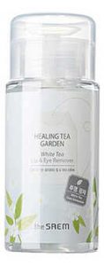 The Saem Healing Tea Garden White Tea Lip & Eye Remover - Средство для снятия макияжа с глаз и губ, 150 мл.