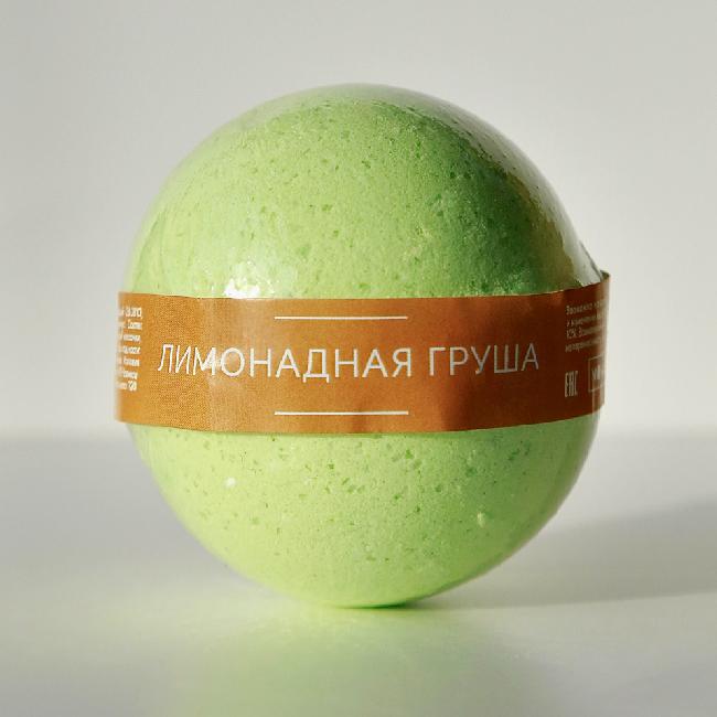 Бомбочка для ванной Купить NOKAMI Лимонадная Груша, 120 гр.