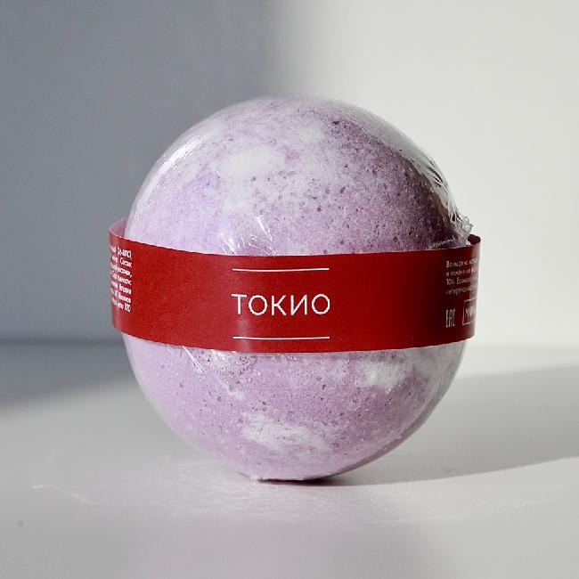 NOKAMI Бомбочка шипящая для ванн Токио, 120 гр.