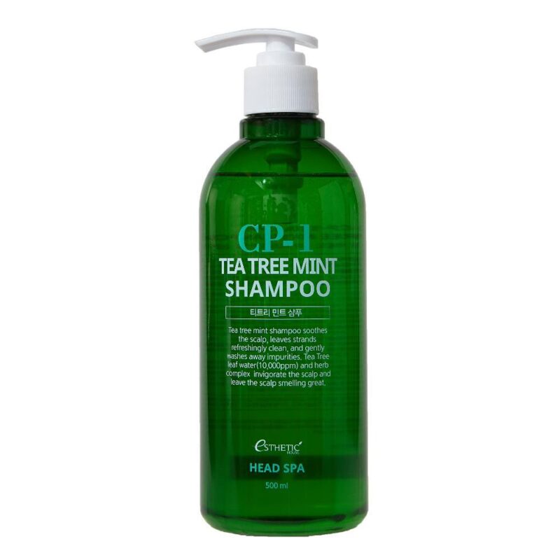 ESTHETIC HOUSE CP-1 Tea Tree Mint Shampoo - Шампунь для волос Успокаивающий, 500 мл.