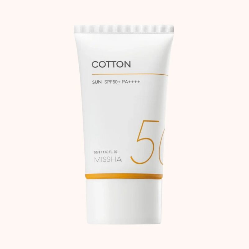 MISSHA All Around Safe Block Cotton Sun SPF50+/PA++++ - Солнцезащитный крем, 50 мл.